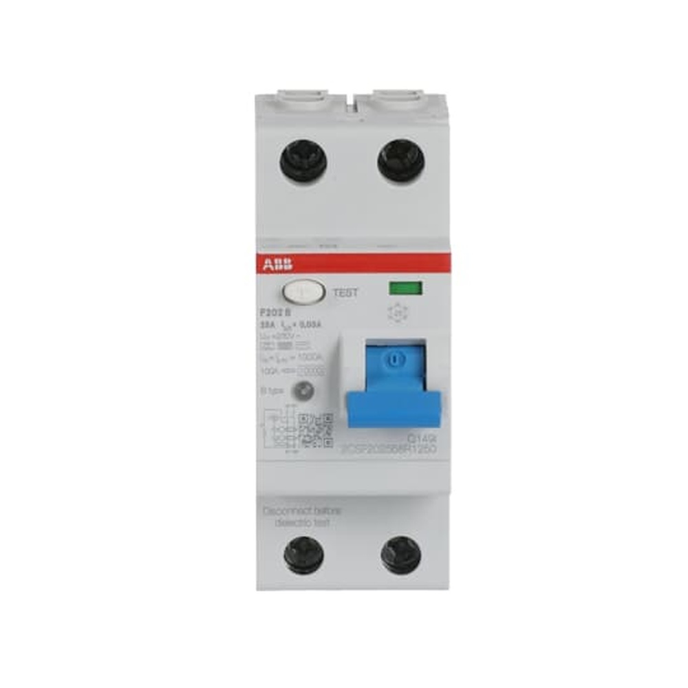 ABB Fehlerstrom Schutzschalter 2CSF202568R1250 Typ F202B-25/0,03