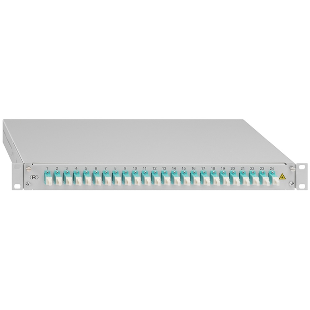 Rutenbeck Spleißbox 228030024 Typ Spleissbox 24xLC-D OM3 aqua