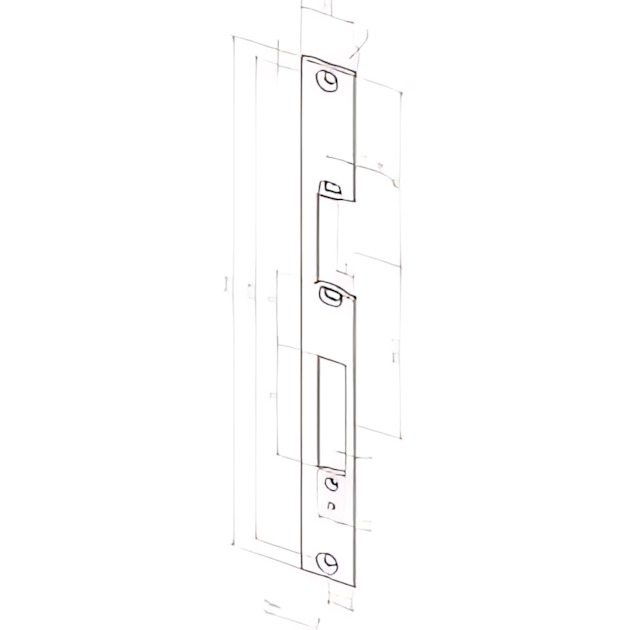 Assa Abloy Schließblech -------05402-05 Assa Abloy Schließblech -------05402-05