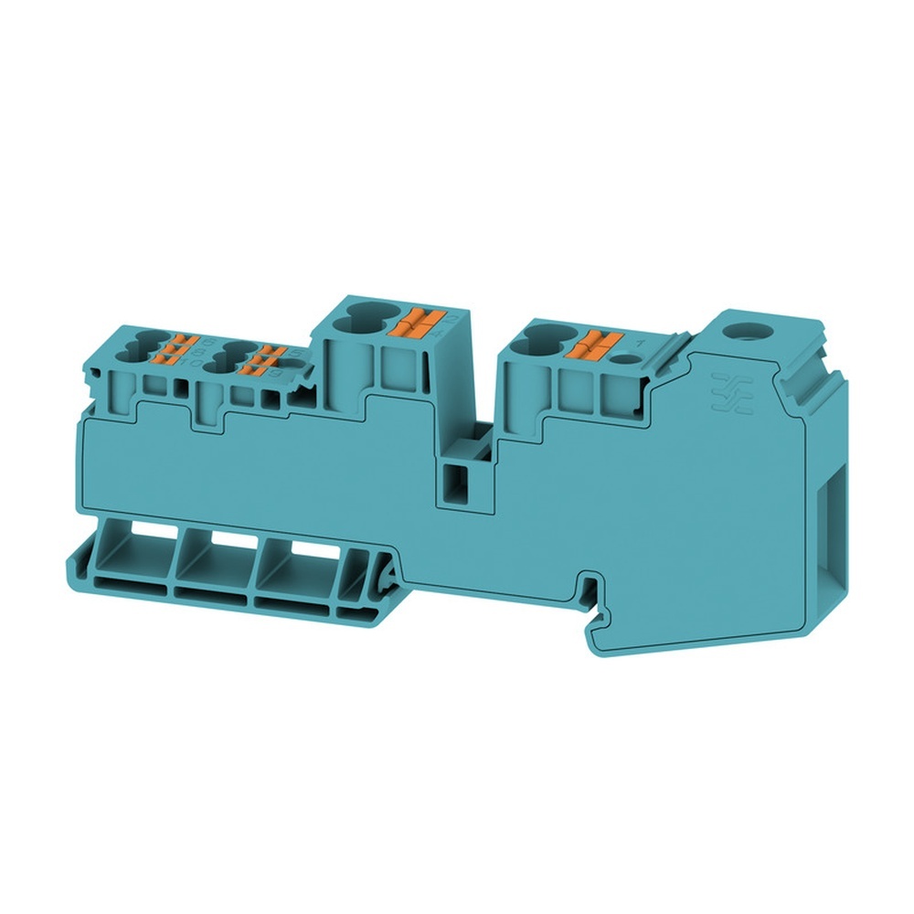 Weidmüller Potentialverteilerklemme 2860560000 Typ AWPD 35 4X6/6X2.5 BL