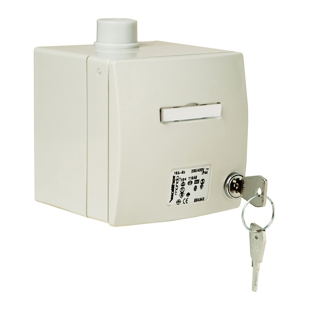 Walther-Werke Aufputzwandsteckdose 116306AS Walther-Werke Aufputzwandsteckdose 116306AS
