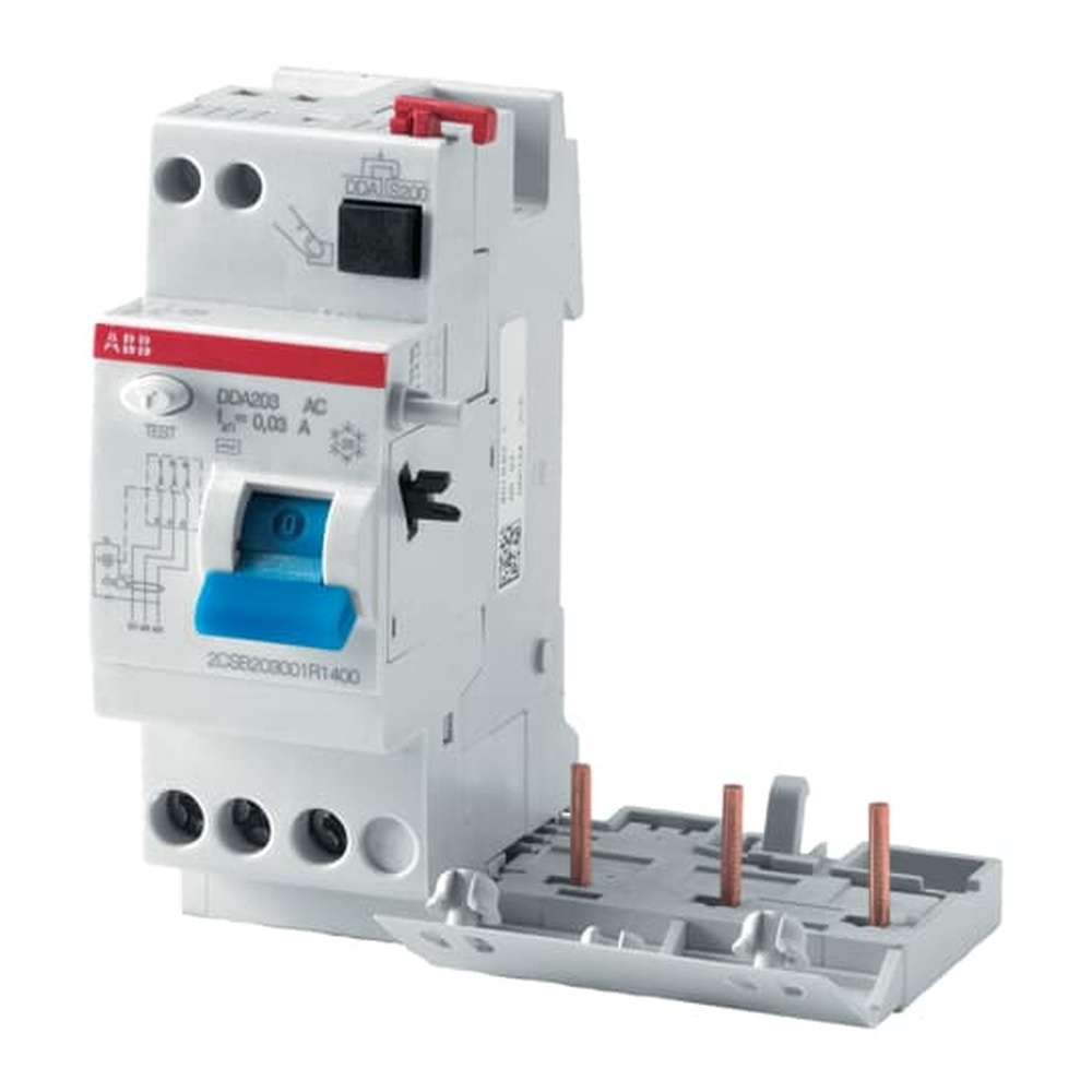 ABB Fehlerstromschutzblock 2CSB203101R2630 Typ DDA203A-63/0,1