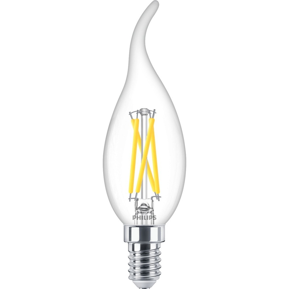 Signify Philips LED Lampe 47771100 Typ MAS LEDCandleDT2.5-25W E14 BA35 CL G