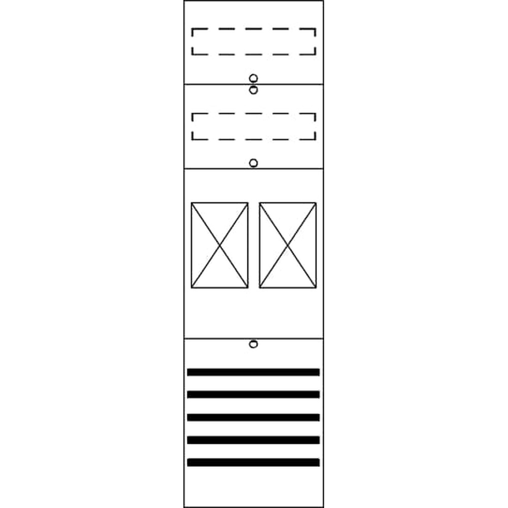 Striebel & John Zählerfeld 2CPX054033R9999 Typ FB16