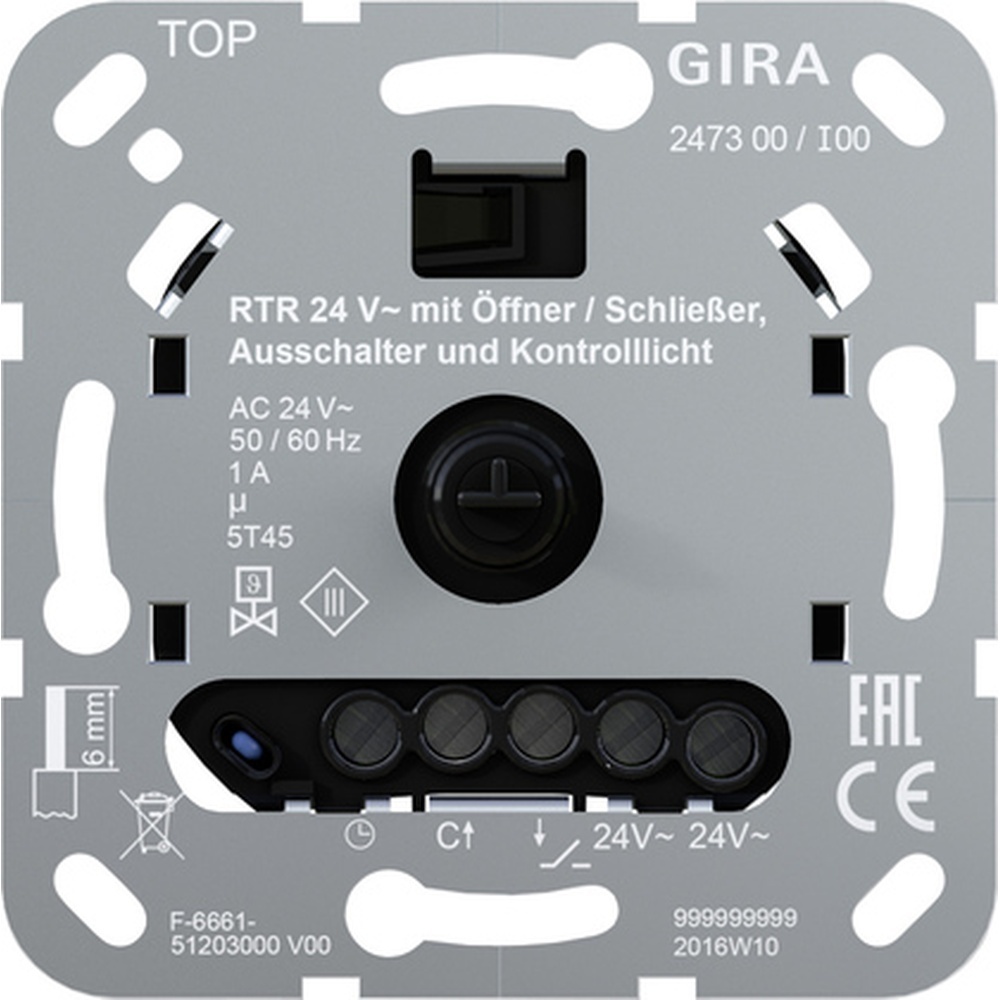 Gira Raumtemperaturregler 247300