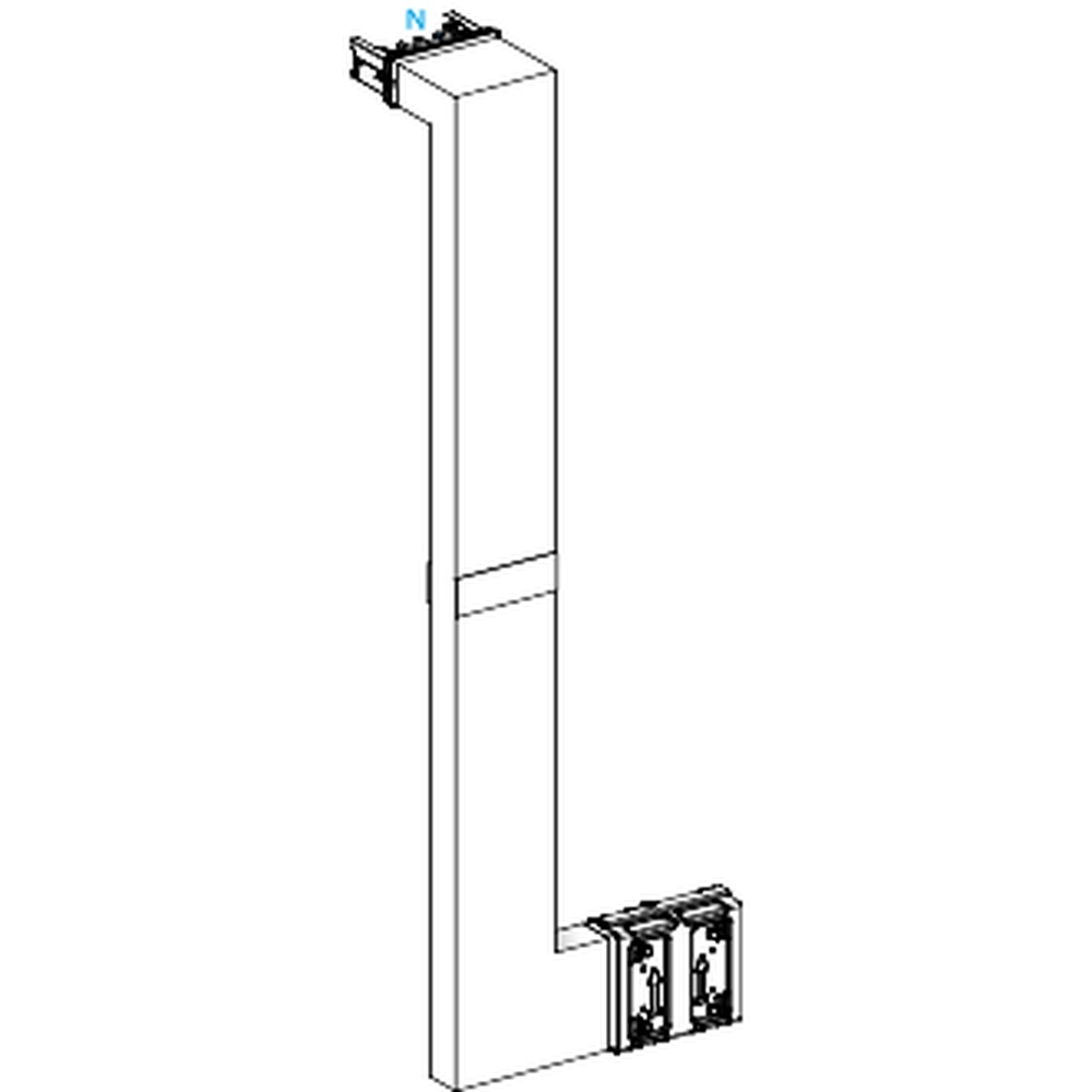 Schneider Electric Mehrfachrichtungsänderung Canalis KSA250DMBL41F