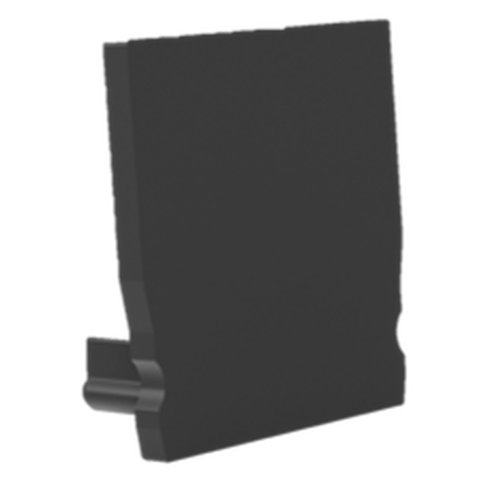 Radium Endkappe ZTPA3195 Typ ENDCAP SQUARE PROFILE S U FLAT BLACK