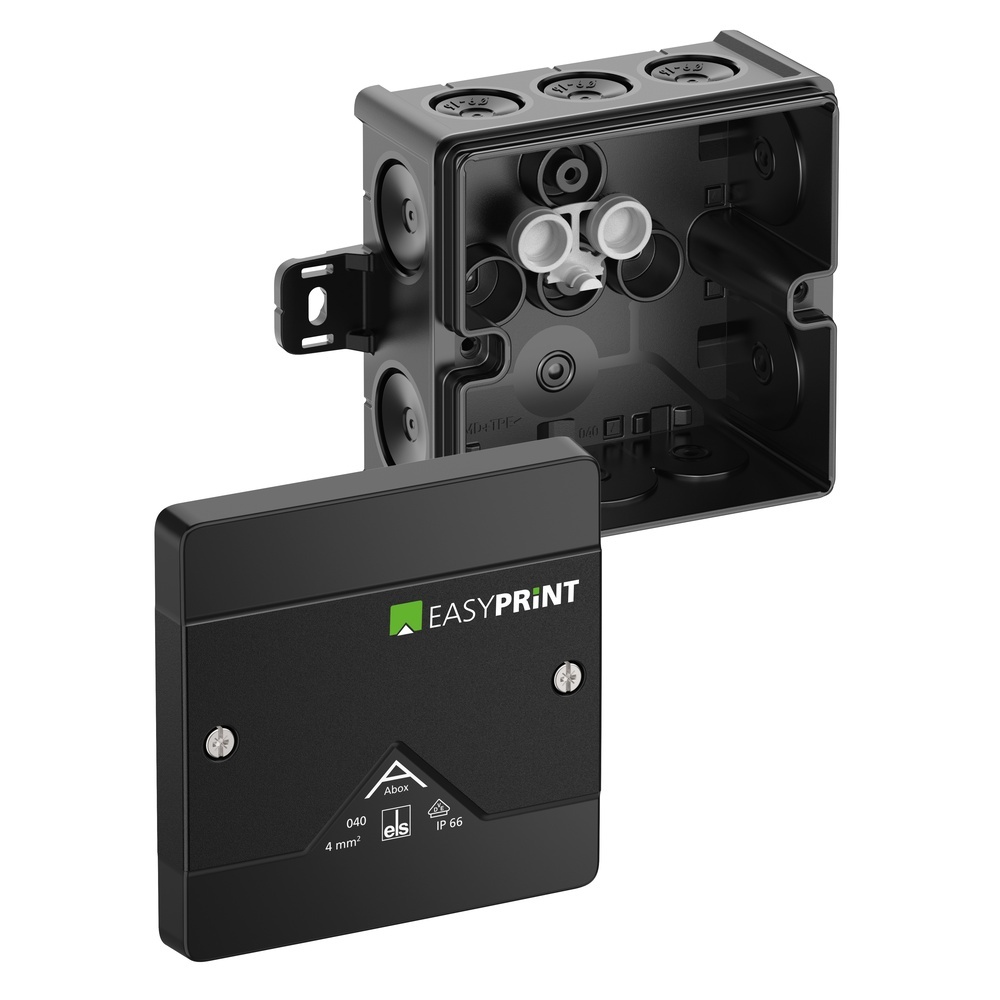 Spelsberg Abzweigkasten 804001EP Typ Abox 040 AB-L/sw EasyPrint Spelsberg Abzweigkasten 804001EP Typ Abox 040 AB-L/sw EasyPrint
