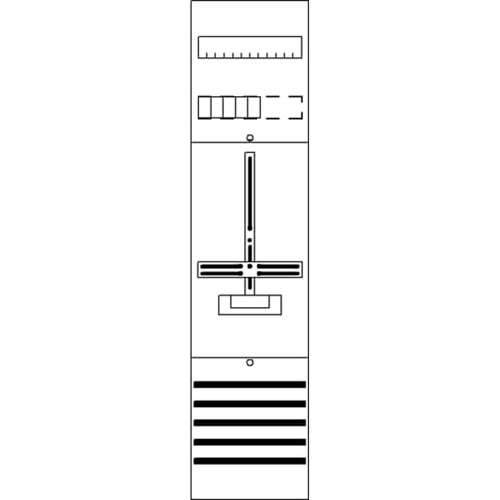 Striebel & John Zählerkomplettfeld 2CPX054180R9999 Typ DF17A1XC