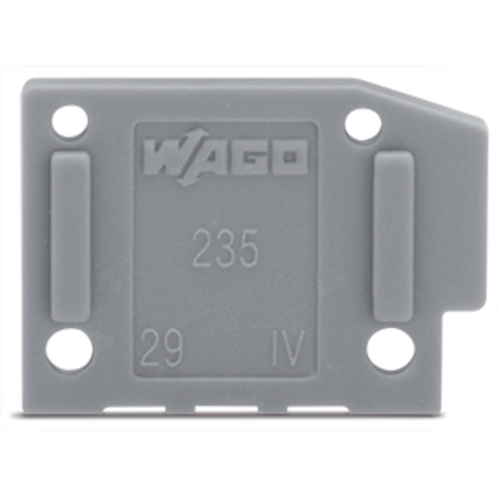 Wago Abschlussplatte 235-700