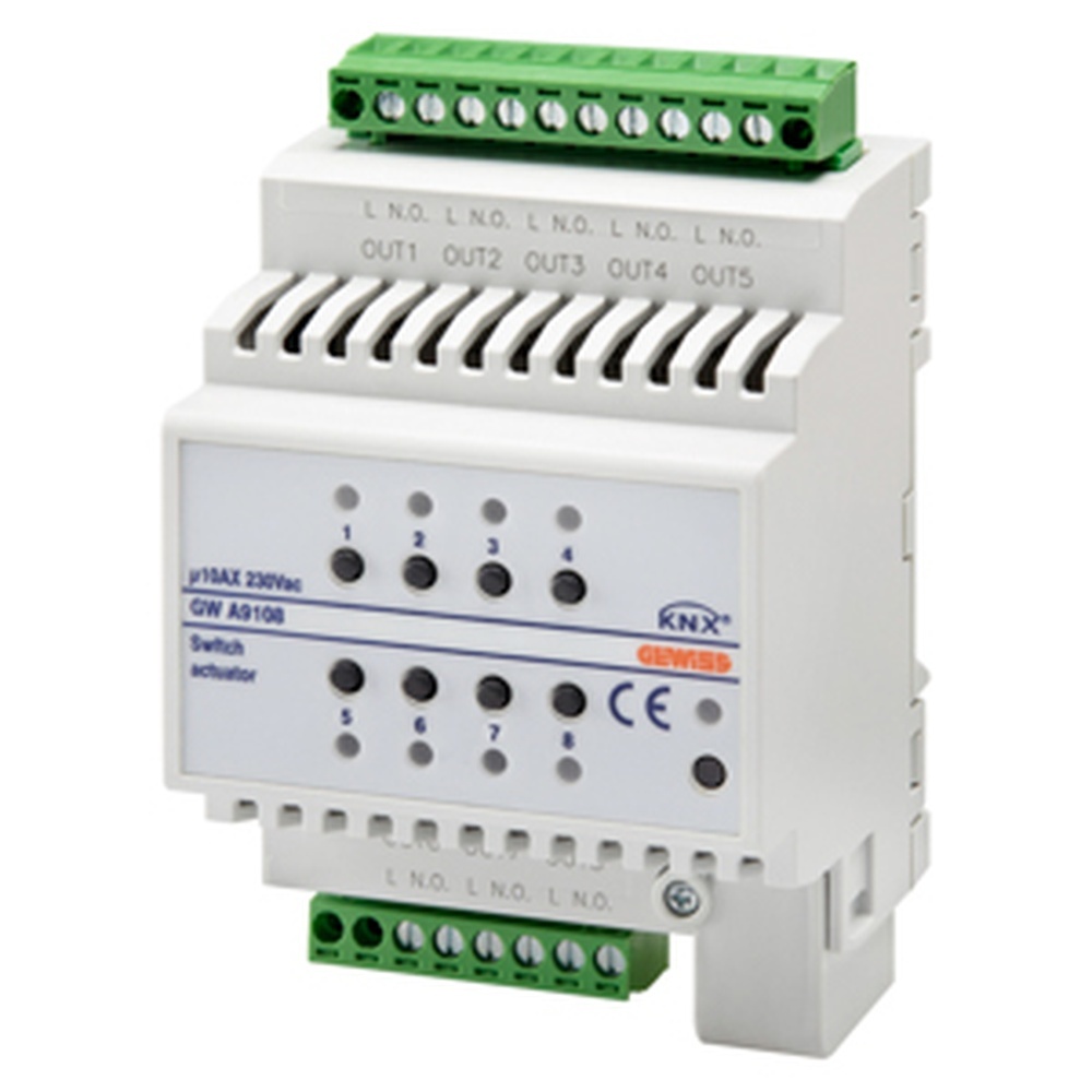 Gewiss KNX Schaltaktor GWA9108