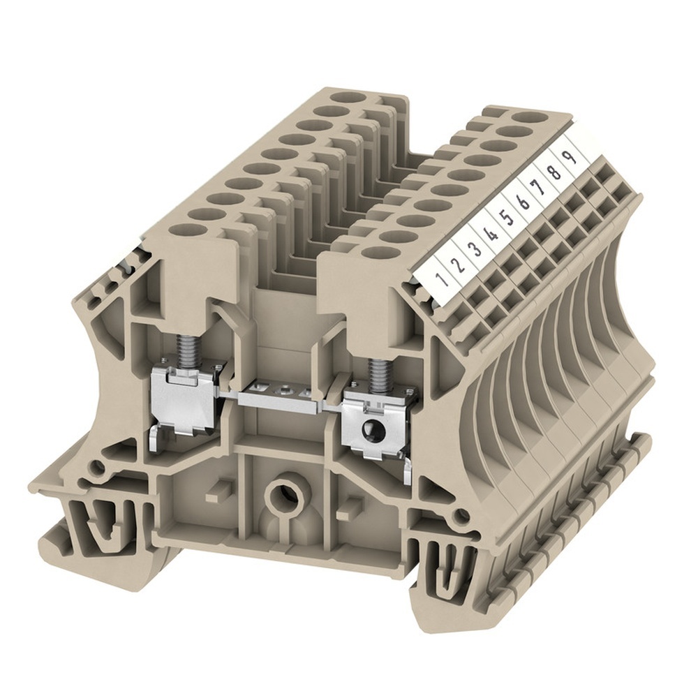 Weidmüller Klemmenleiste 1020900000 Typ WDU 4/10/BEZ