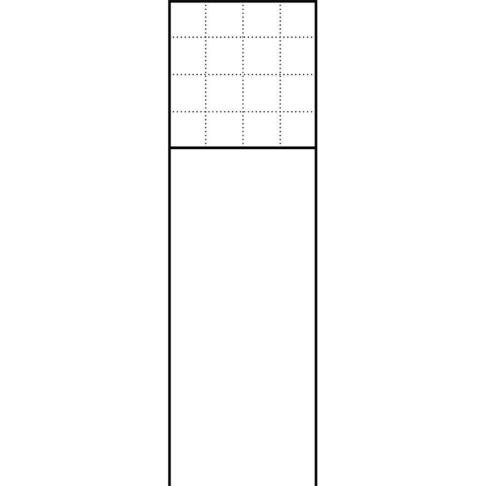 Siedle Briefkasten 200023132-00 Typ BG/SR 611-4/4-0 SM