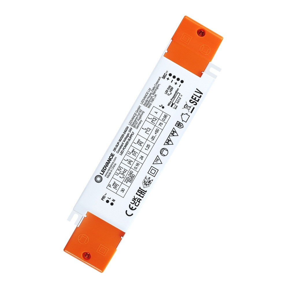 Ledvance Osram Konstantspannungs LED Treiber 437784 Typ DR-SUP-30/220-240/24-10X1