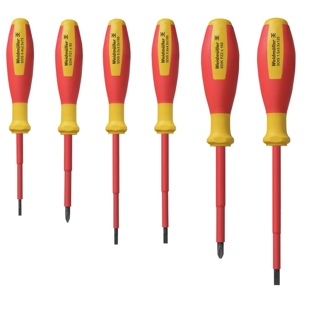 Weidmüller Schraubendreher 2749760000 Typ SDI SET S2.5-5.5/PZ1/2