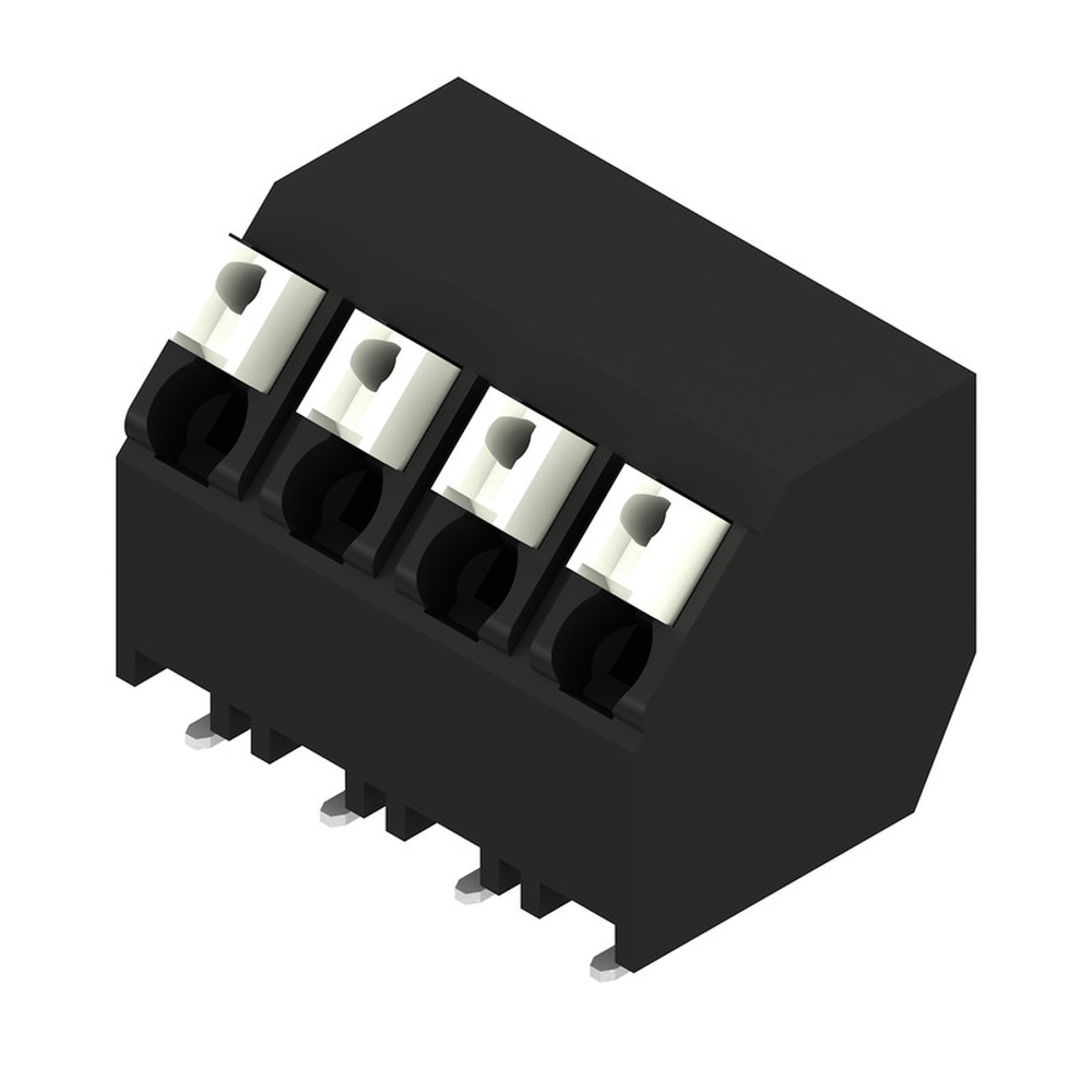 Weidmüller Leiterplattenklemme 1473710000 Typ LSF-SMD 5.00/04/135 SN BK RL