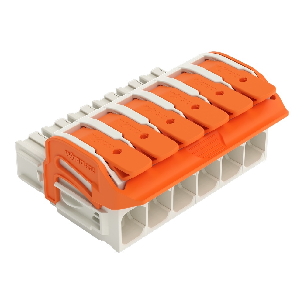 Wago 1Leiter Federleiste 832-1106/320-000 Wago 1Leiter Federleiste 832-1106/320-000