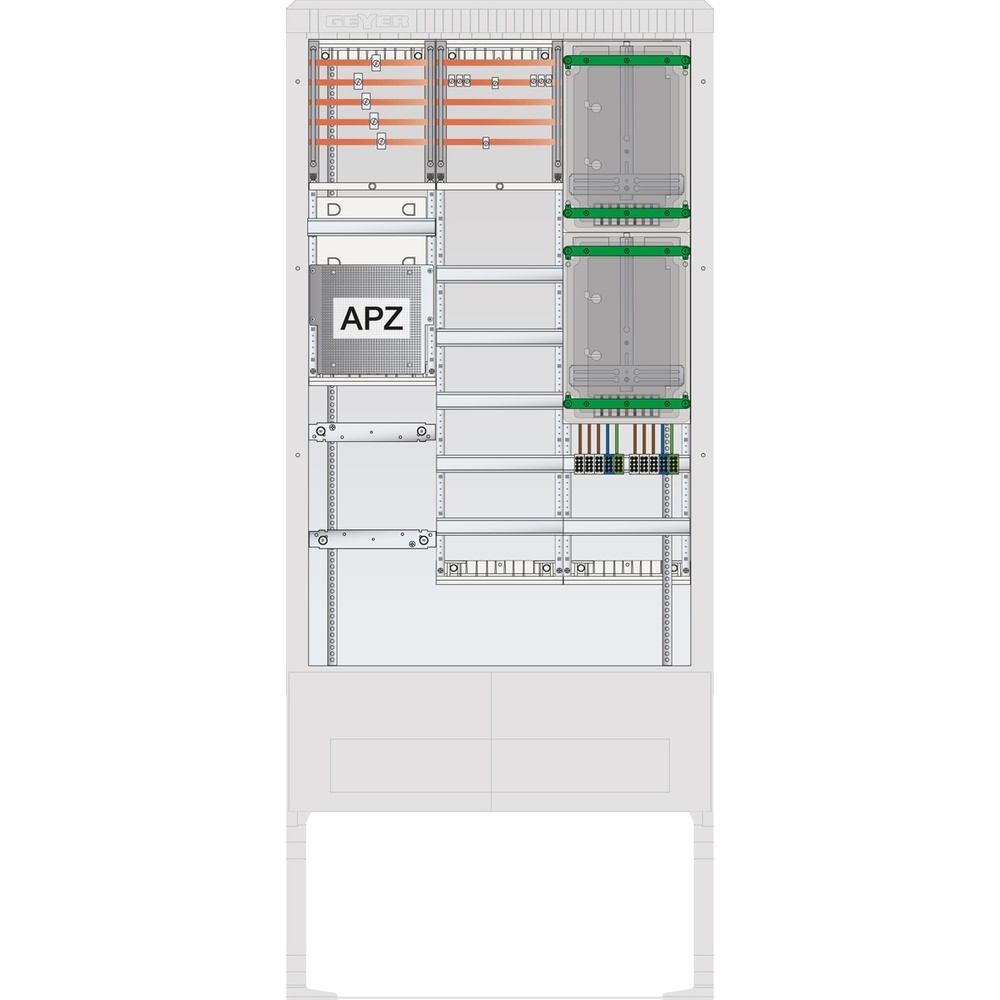 ABN Zähleranschluss Säule SZ207ZA2501R