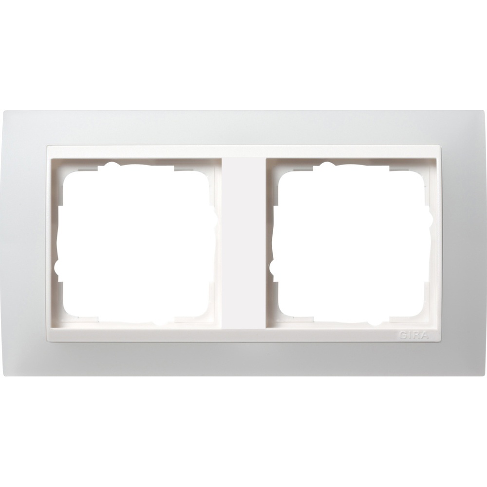 Gira Abdeckrahmen 2fach 0212334