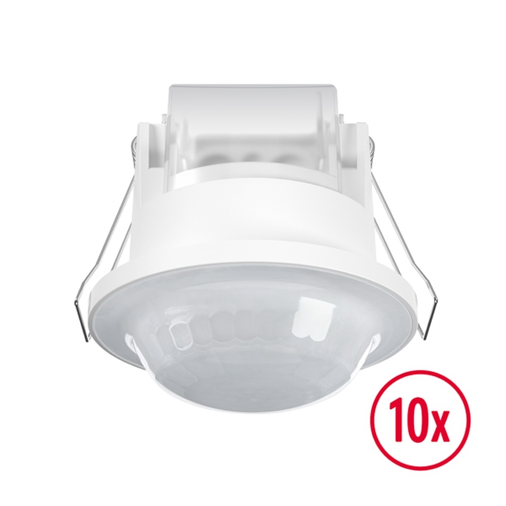 Esylux Deckeneinbau Bewegungsmelder, EB10431791 Typ 10x BASIC EXPRESS MD 360° 08 IR 1C FM IP23 WH