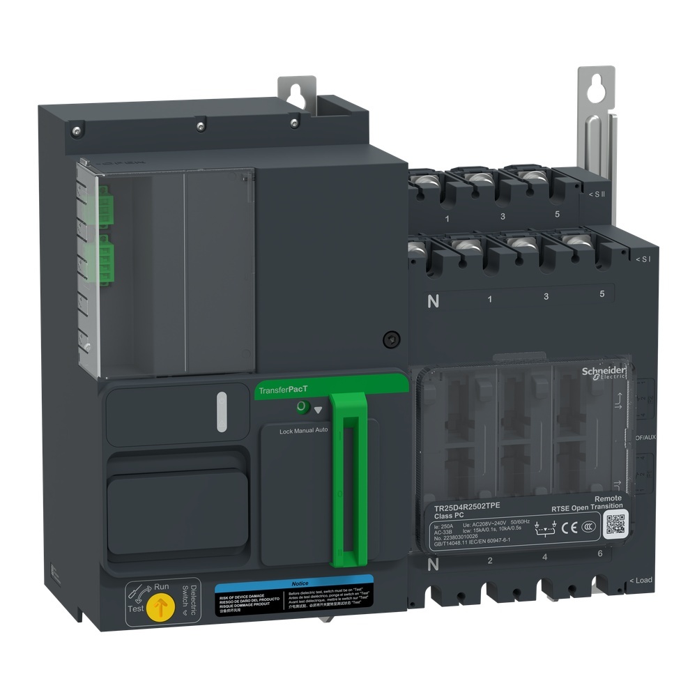 Schneider Electric Niederspannungs Netzumschalter TR25D4R2502TPE