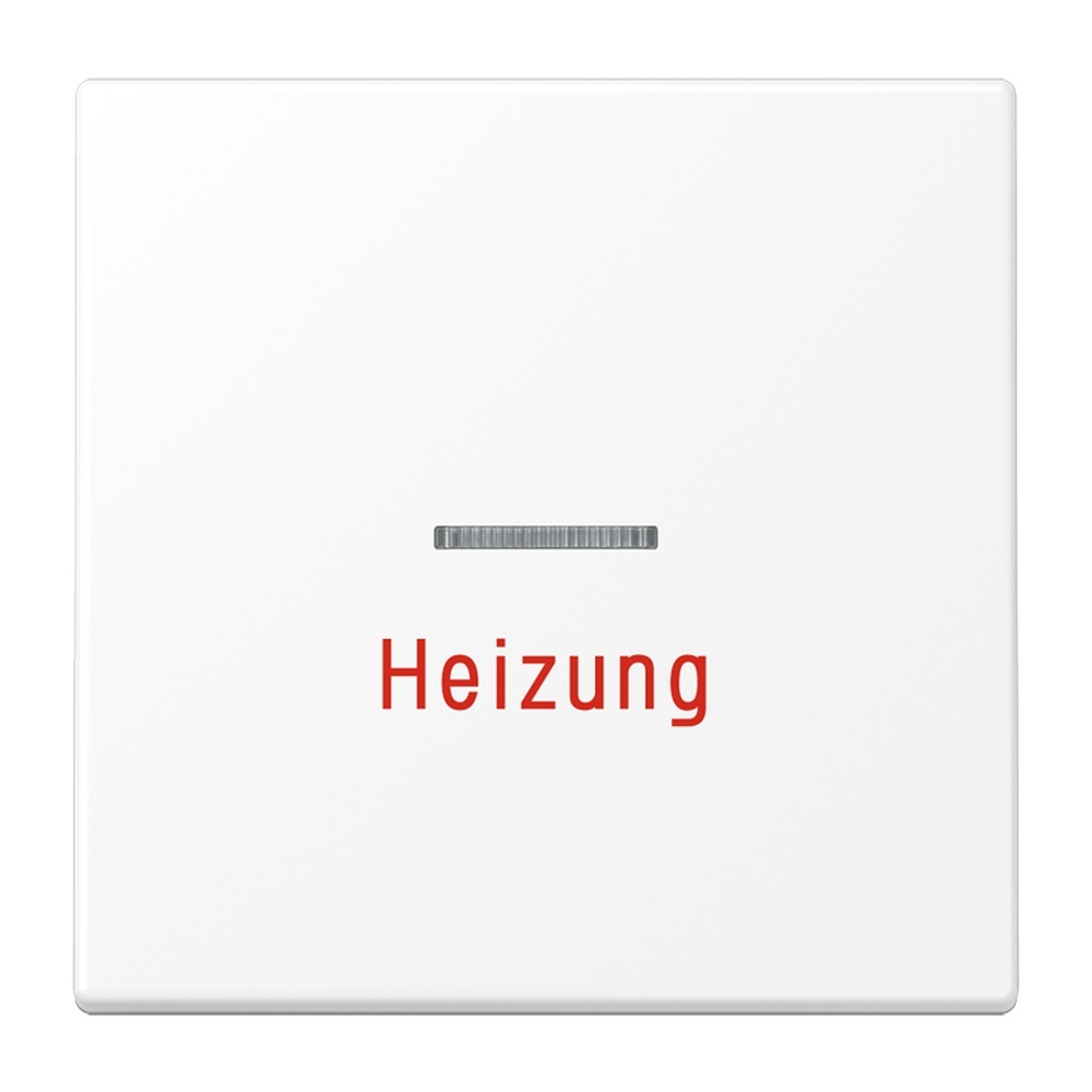 Jung Wippe 1fach m. Lichtleiter LS990HWWM