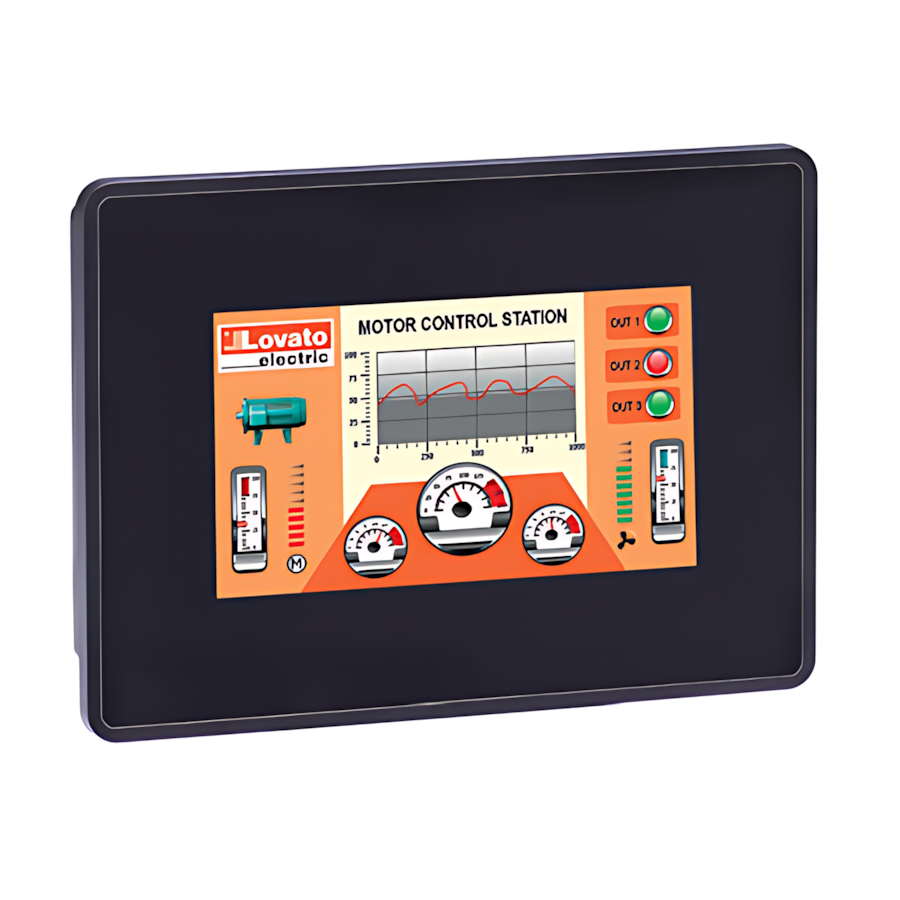 Lovato Electric HMI Anzeige u. Bedieneinheit LRHA04 Lovato Electric HMI Anzeige u. Bedieneinheit LRHA04
