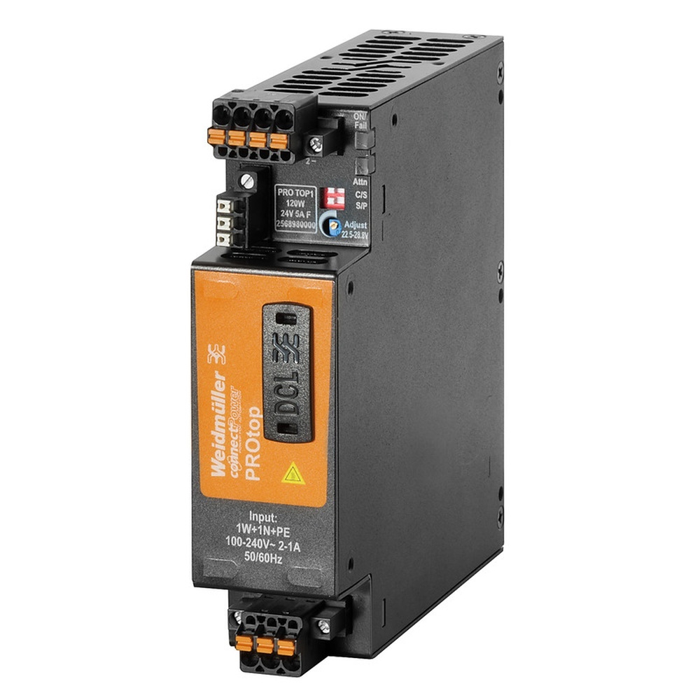 Weidmüller Gleichstromversorgung 2568980000 Typ PRO TOP1 120W 24V 5A F