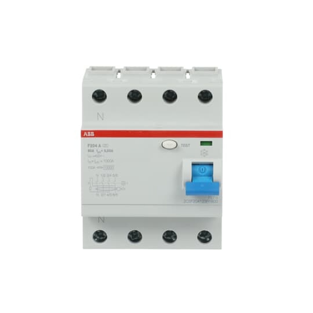ABB Fehlerstrom Schutzschalter 2CSF204123R1800 Typ F204A-80/0,03L