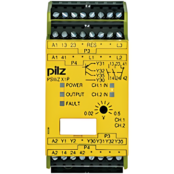 Pilz Sicherheitsschaltgerät 777949 Typ PSWZ X1P 0,5V /24-240VACDC 2n/o 1n/c 2so