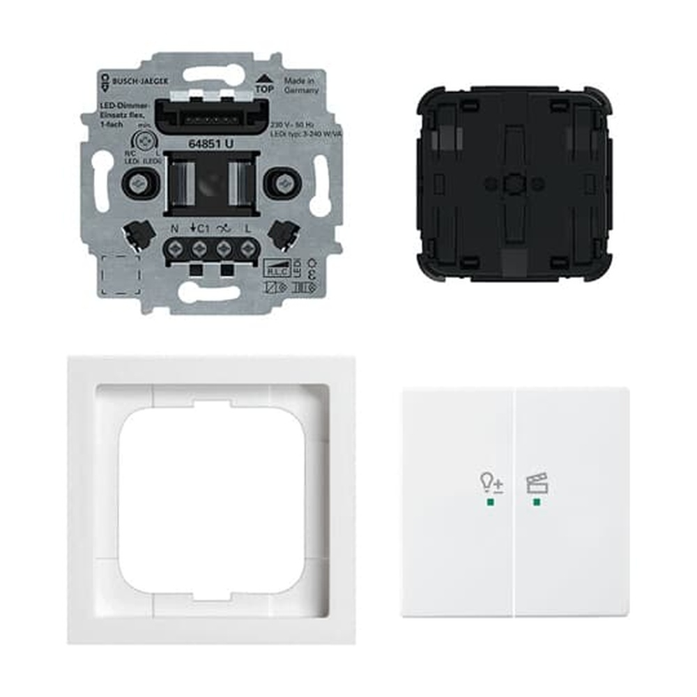 Busch-Jaeger LED Dimmer 62851 UJ-84-WL Nr. 2CKA006200A0294