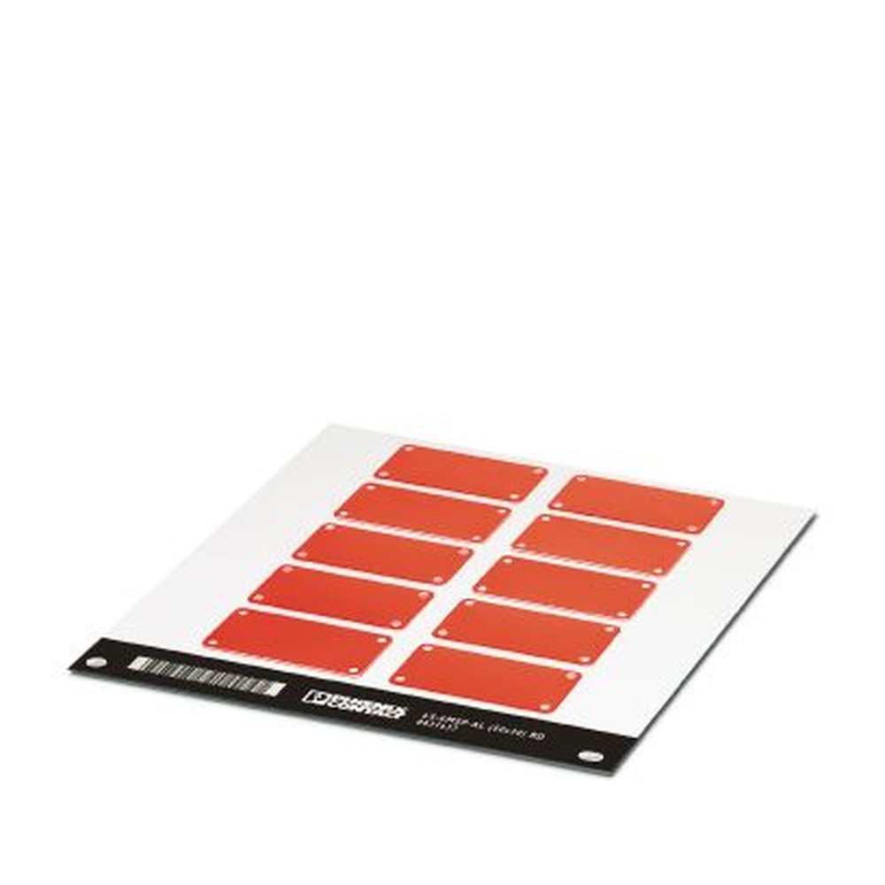 Phoenix Contact Gerätemarker 0831923 Typ LS-EMSP-AL (50X30) RD CUS