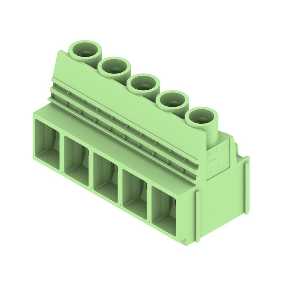 Weidmüller Leiterplattenklemme 1538050000 Typ LUP 10.16/05/90 3.2SN GN BX
