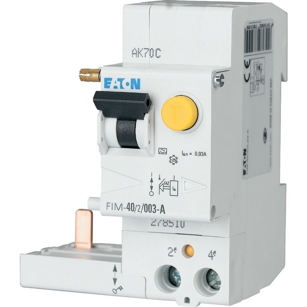 Eaton FI Schutzblock 278511 Typ FIM-40/2/0,3-A