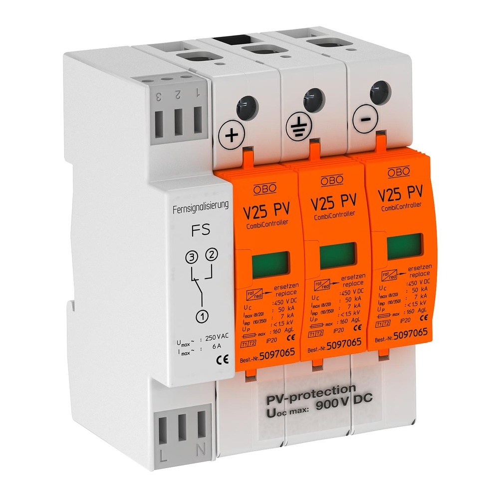 OBO Bettermann CombiController 5097448 Typ V25-B+C 3PHFS900
