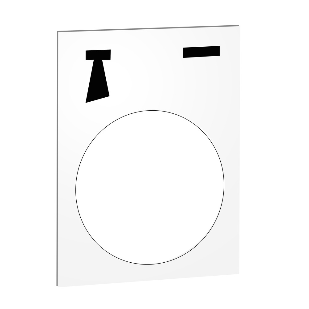 Schneider Electric Bezeichnungsschild ZB2BY4935
