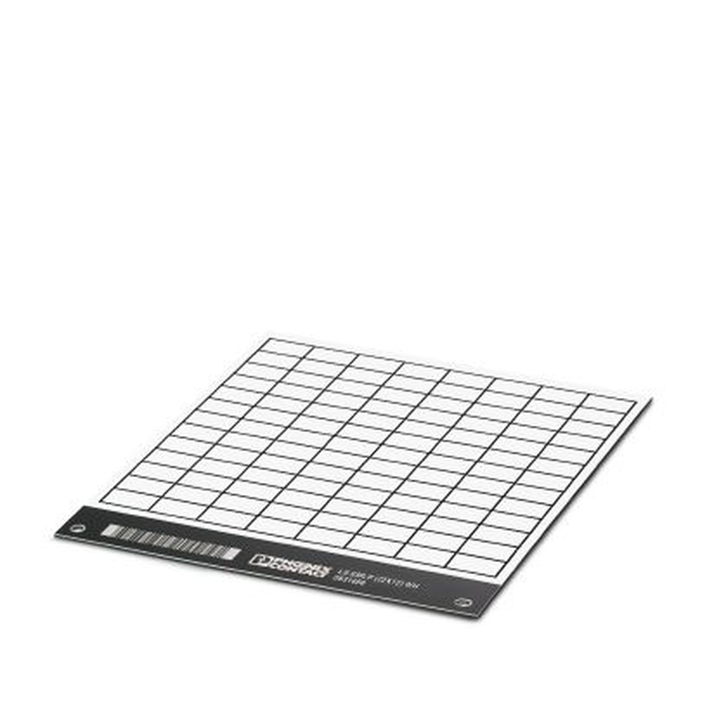 Phoenix Contact Gerätemarker 0831972 Typ LS-EMLP (22X12) WH CUS