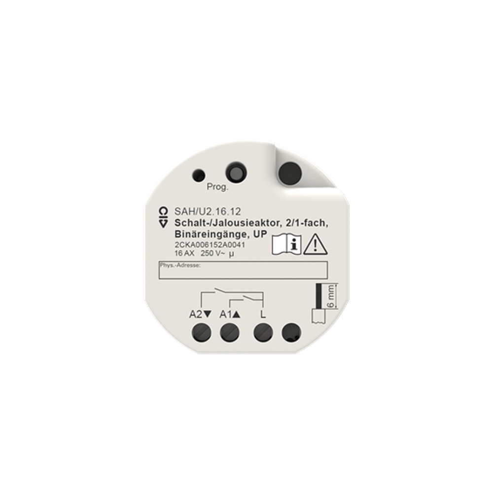 Busch-Jaeger Schalt/Jalousieaktor SAH/U2.16.12 Nr. 2CKA006152A0041