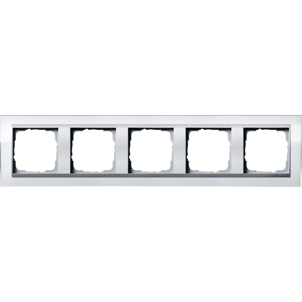 Gira Abdeckrahmen 5fach 0215726