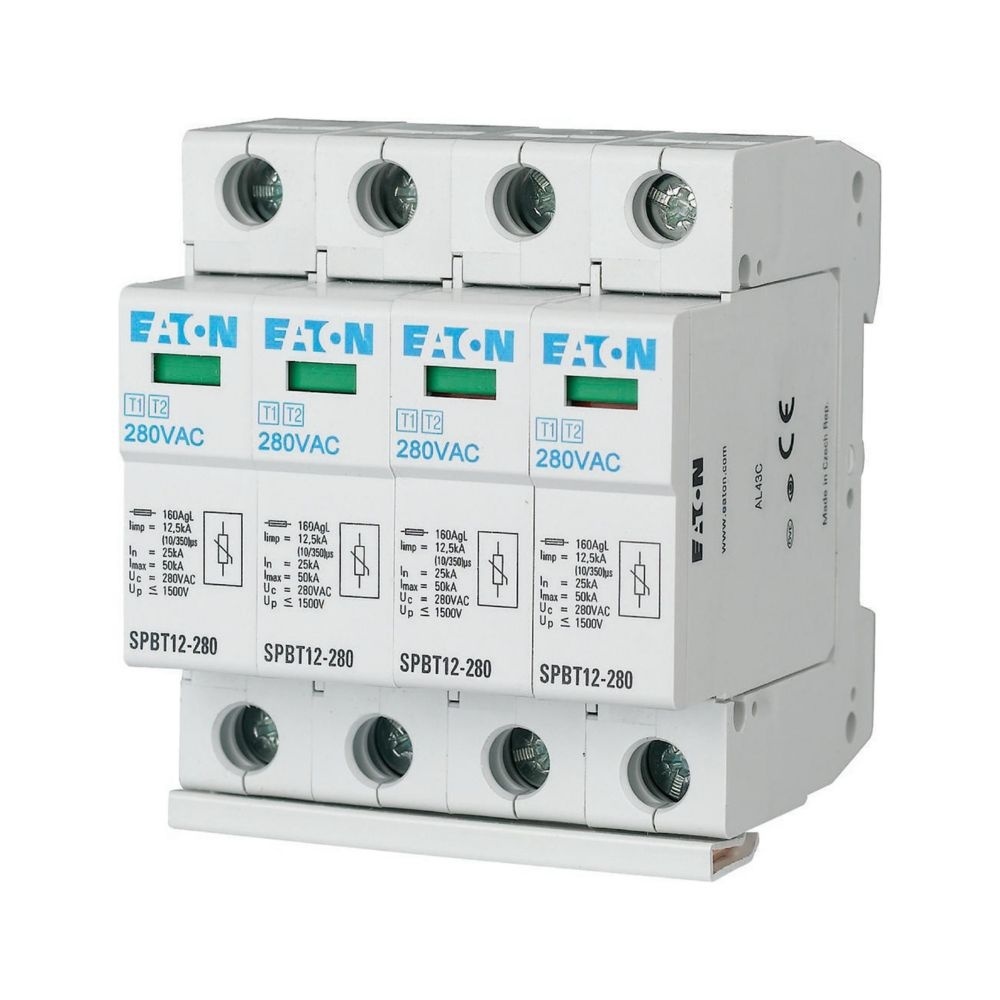 Eaton Blitzstrom Überspannungsableiter 158331 Typ SPBT12-280/4