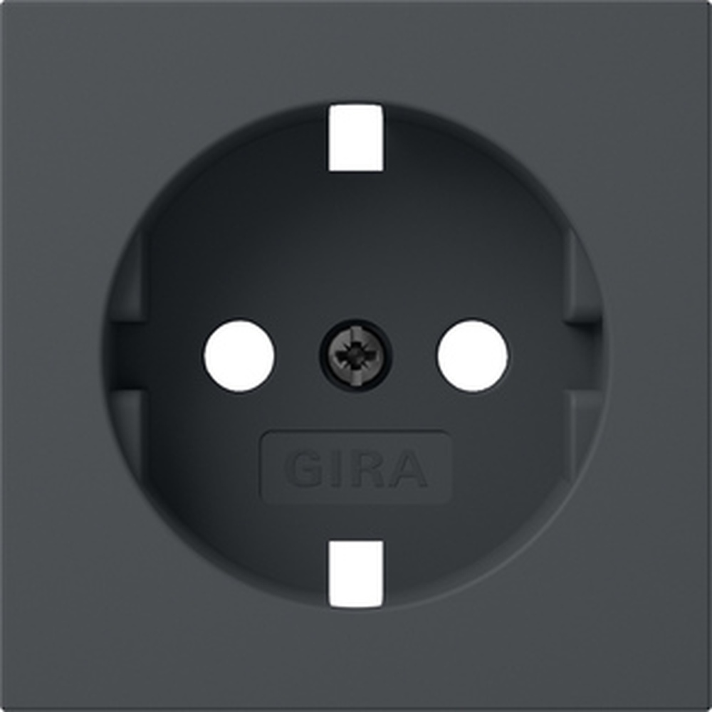 Gira Abdeckung SCHUKO Steckdose 492028