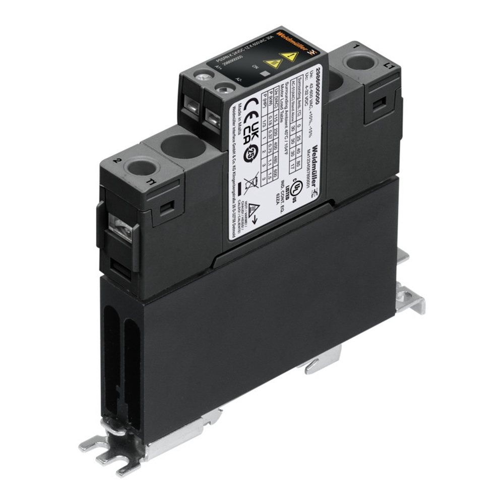 Weidmüller Halbleiterschütz 2986900000 Typ PSSRN K 24VDC 1Z K 600VAC 30A