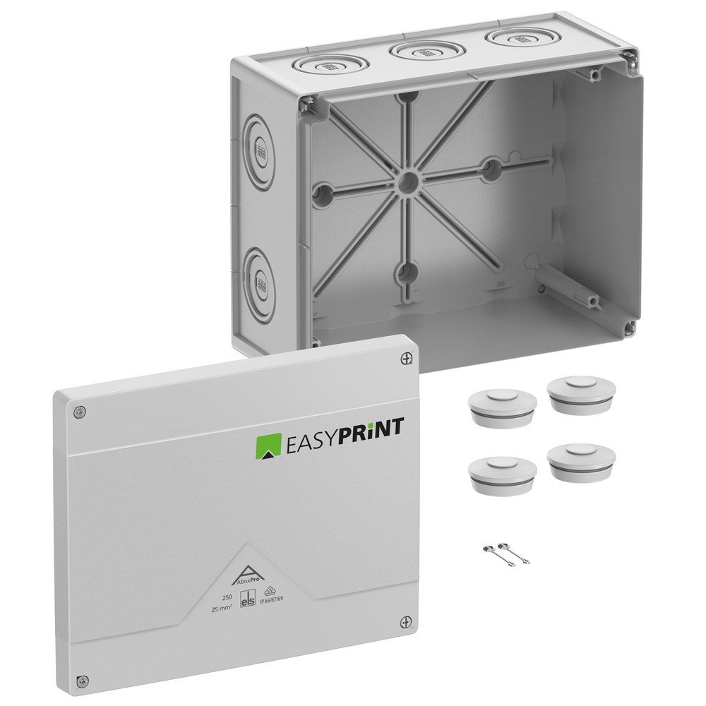 Spelsberg Abzweigkasten 425400EP Typ Abox Pro 250-L EasyPrint Spelsberg Abzweigkasten 425400EP Typ Abox Pro 250-L EasyPrint