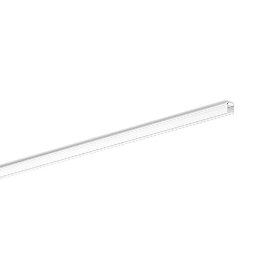 Radium Aufbau Aluminium Profil TRPA4210 Typ PROFILE S U 17.3/16/B1C1 2M WHITE