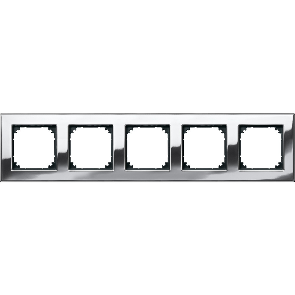 Merten Metallrahmen 5fach 475539