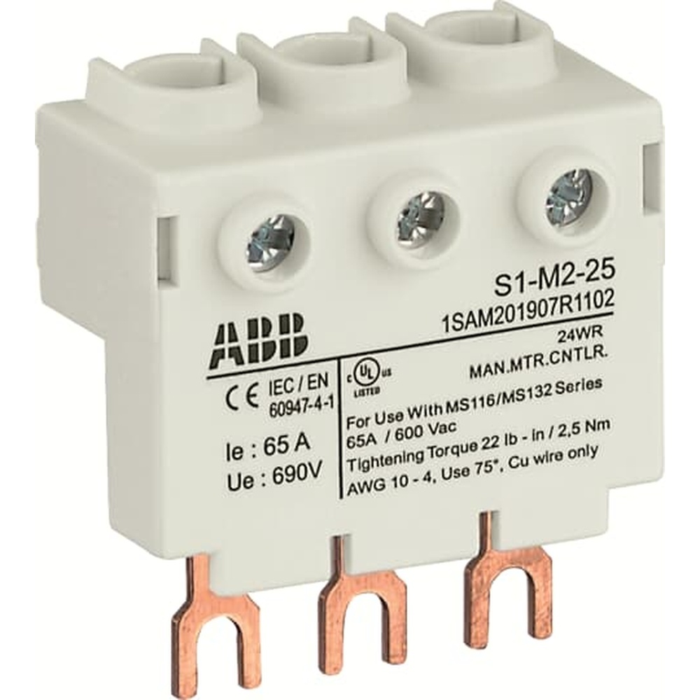ABB Hauptleitungsklemme 1SAM201907R1102 Typ S1-M2-25