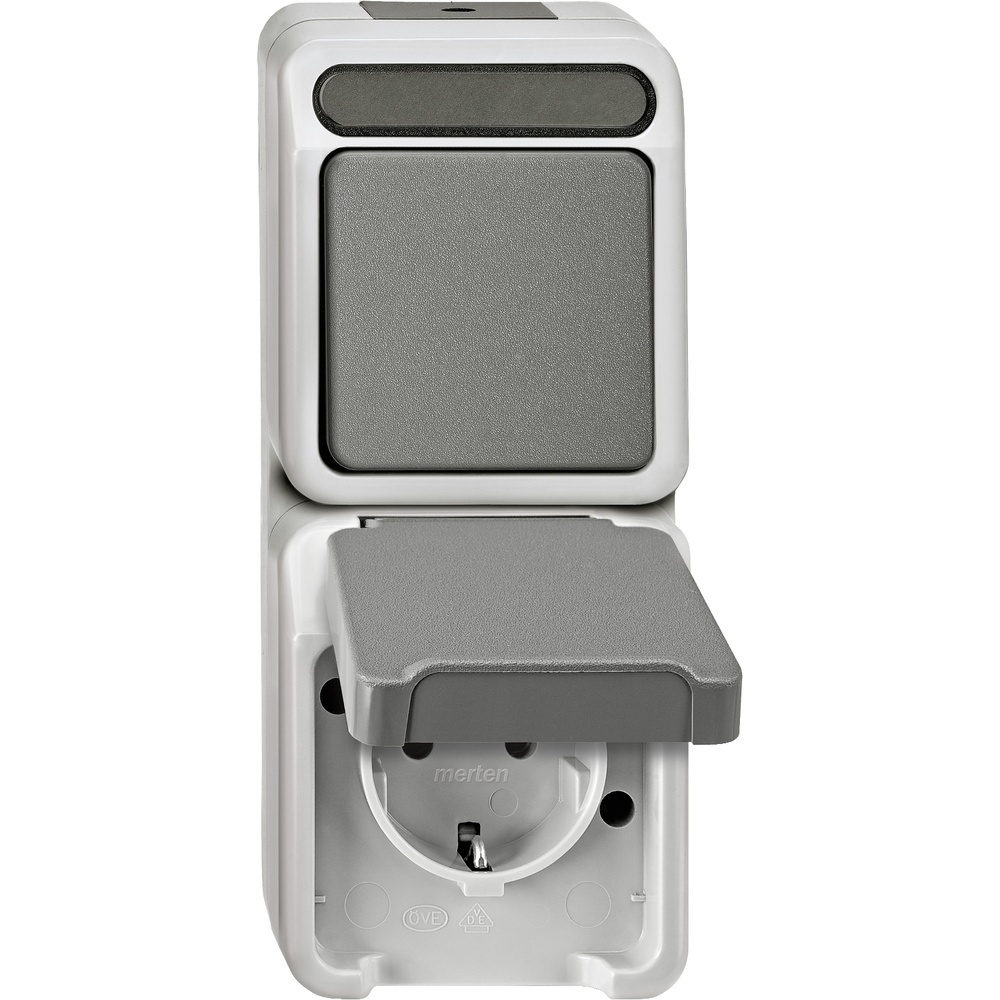 Merten Kombi. SCHUKO Steckd. MEG3494-8029