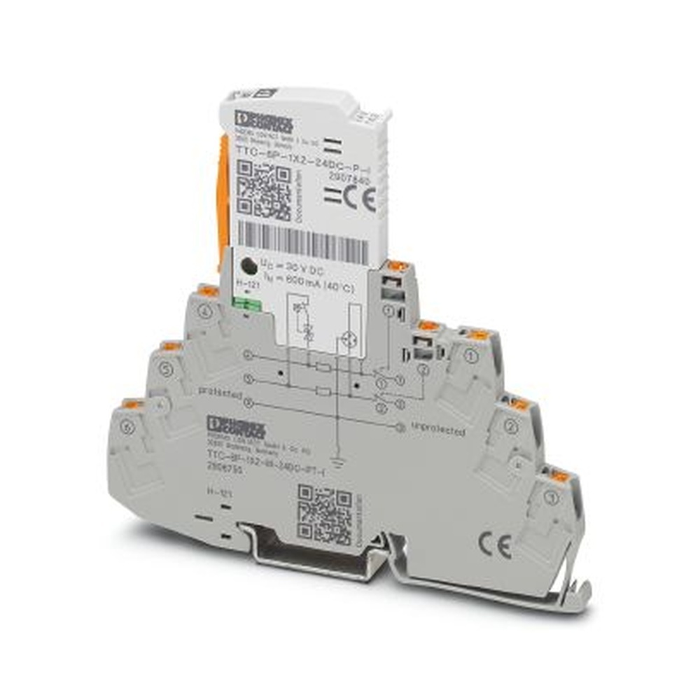 Phoenix Contact Überspannungsschutzgerät 2906750 Typ TTC-6P-1X2-M-24DC-PT-I