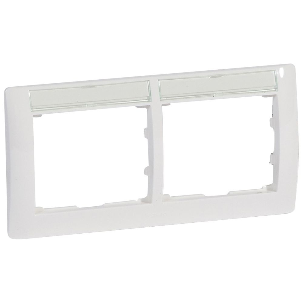 Legrand Rahmen 2 f Beschrift. 771014