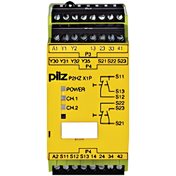 Pilz Sicherheitsschaltgerät 777438 Typ P2HZ X1P 230VAC 3n/o 1n/c 2so